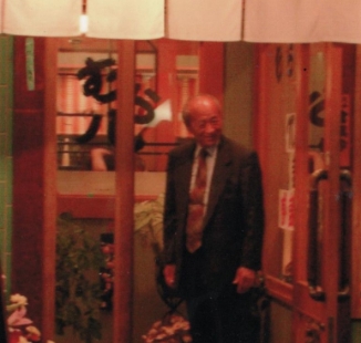 上田店2007年9月70周年感謝を込めてお出迎え、お見送りする村上一夫